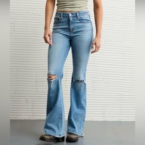 American Eagle size 8 flare jeans